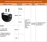 golf cart FNR switch bracket